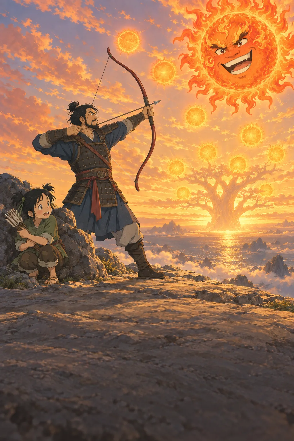 The Red Bow illustration