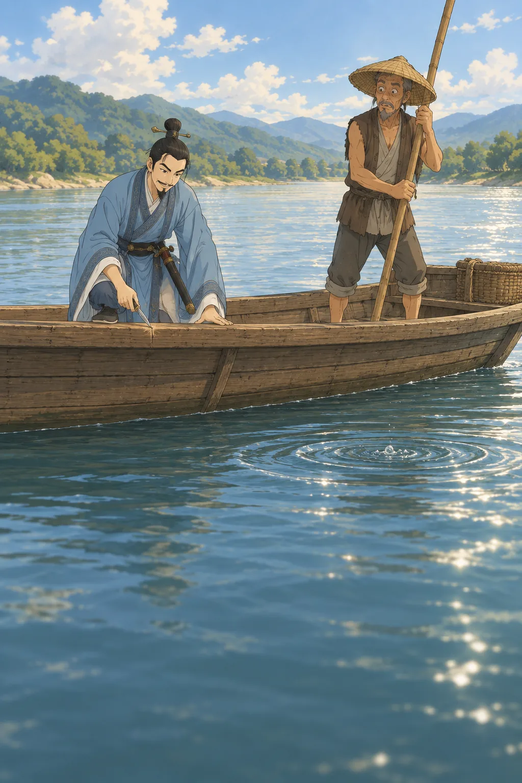 The Mark on the Boat illustration