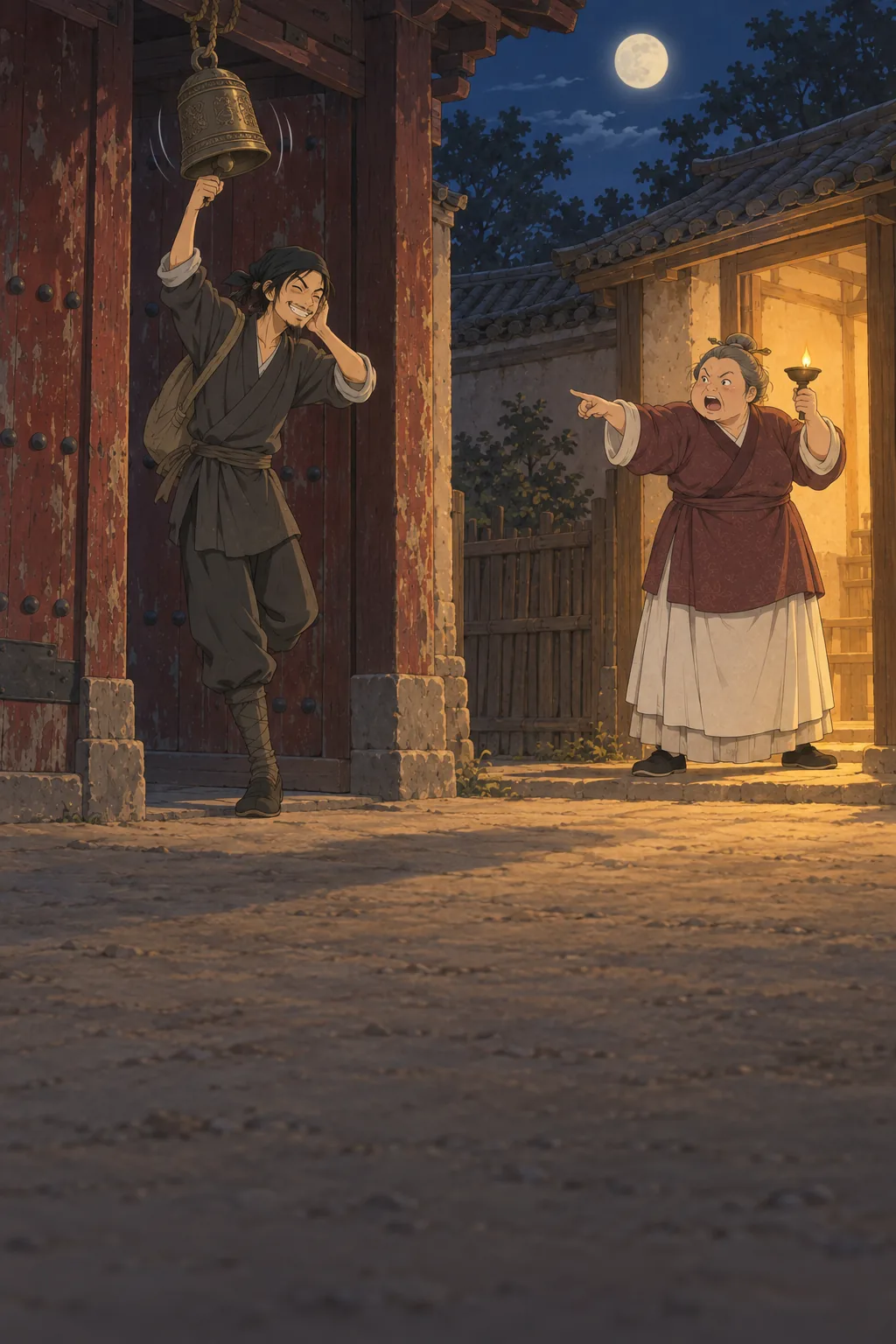 The Noisy Bell illustration
