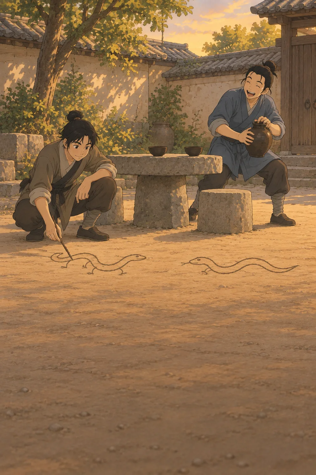 Legs on a Snake illustration