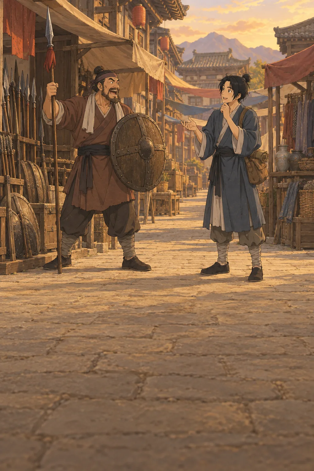 The Spear and the Shield illustration
