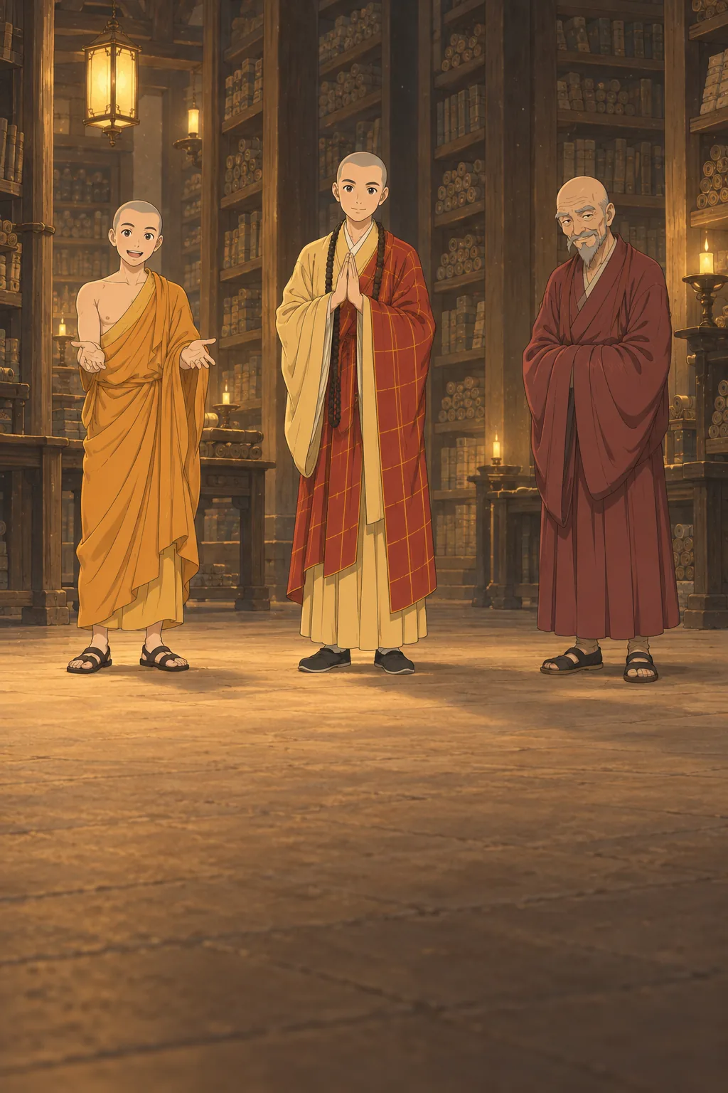 The Blank Scrolls illustration
