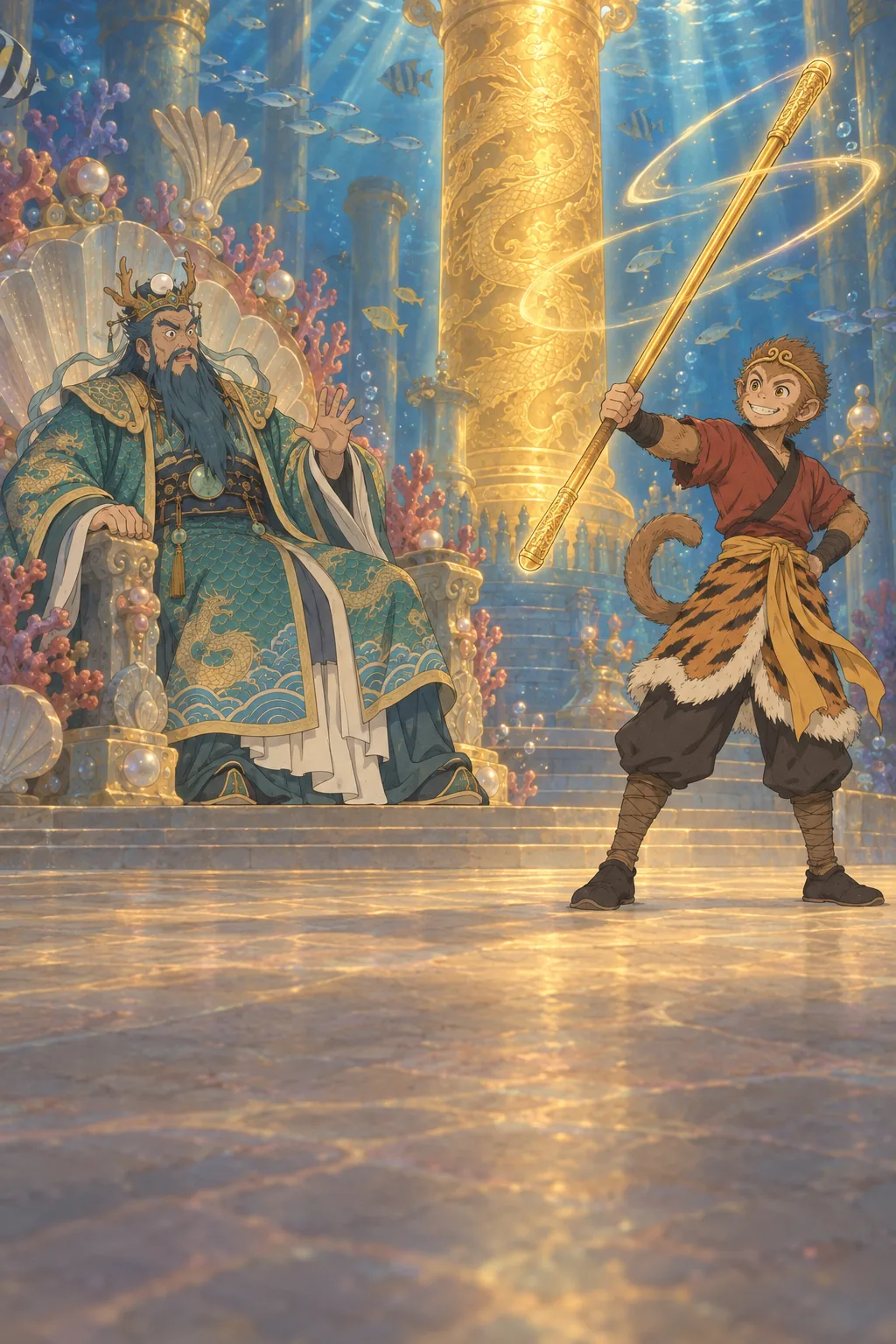The Dragon King's Treasure illustration