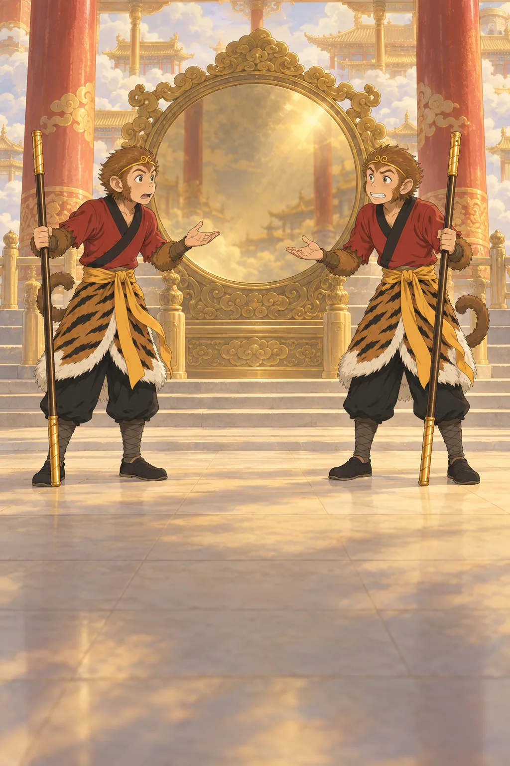 Heaven and Below illustration