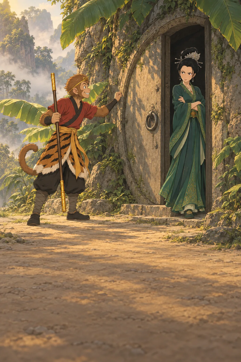 One Wave of the Fan illustration