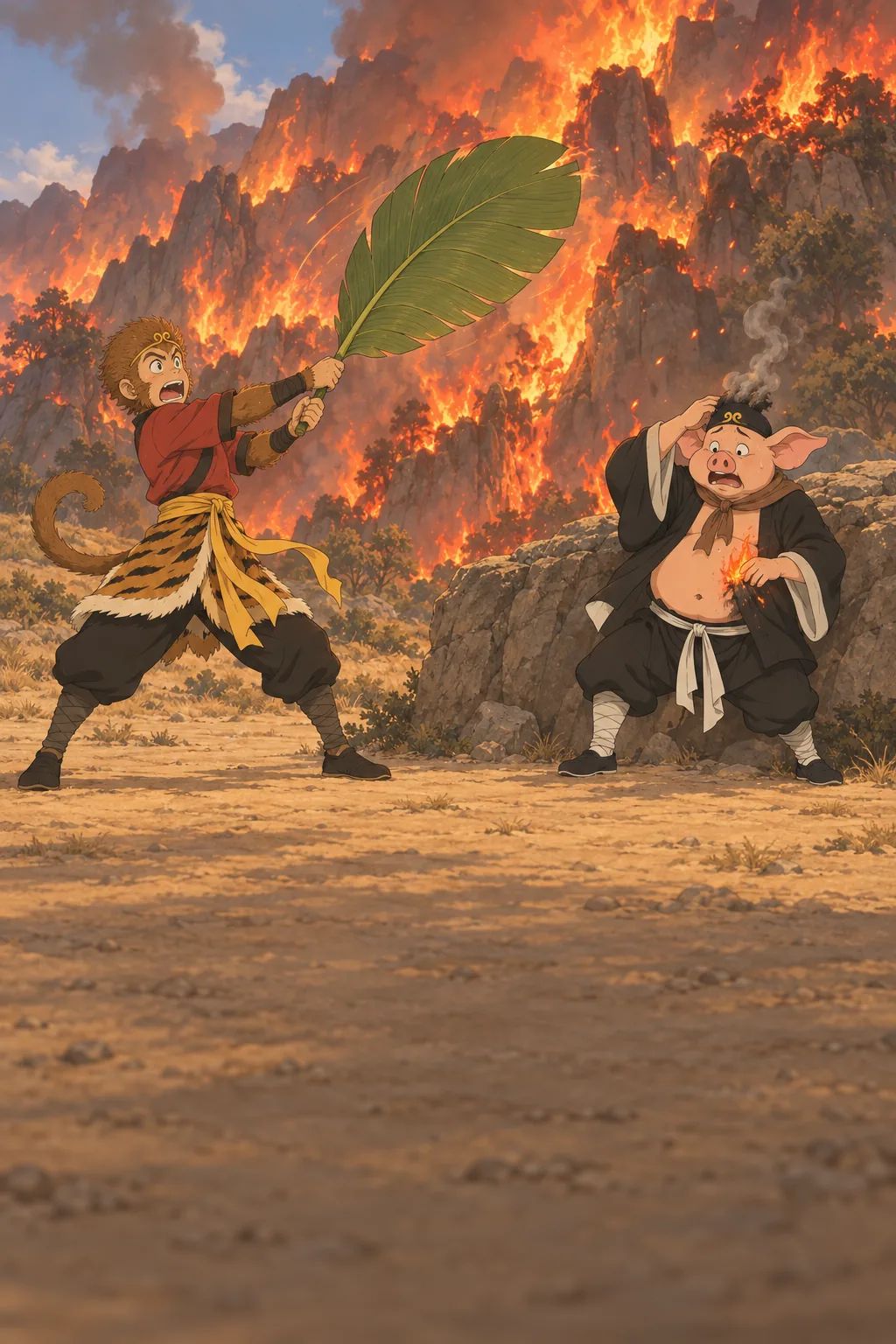 The Fan That Fed the Fire illustration