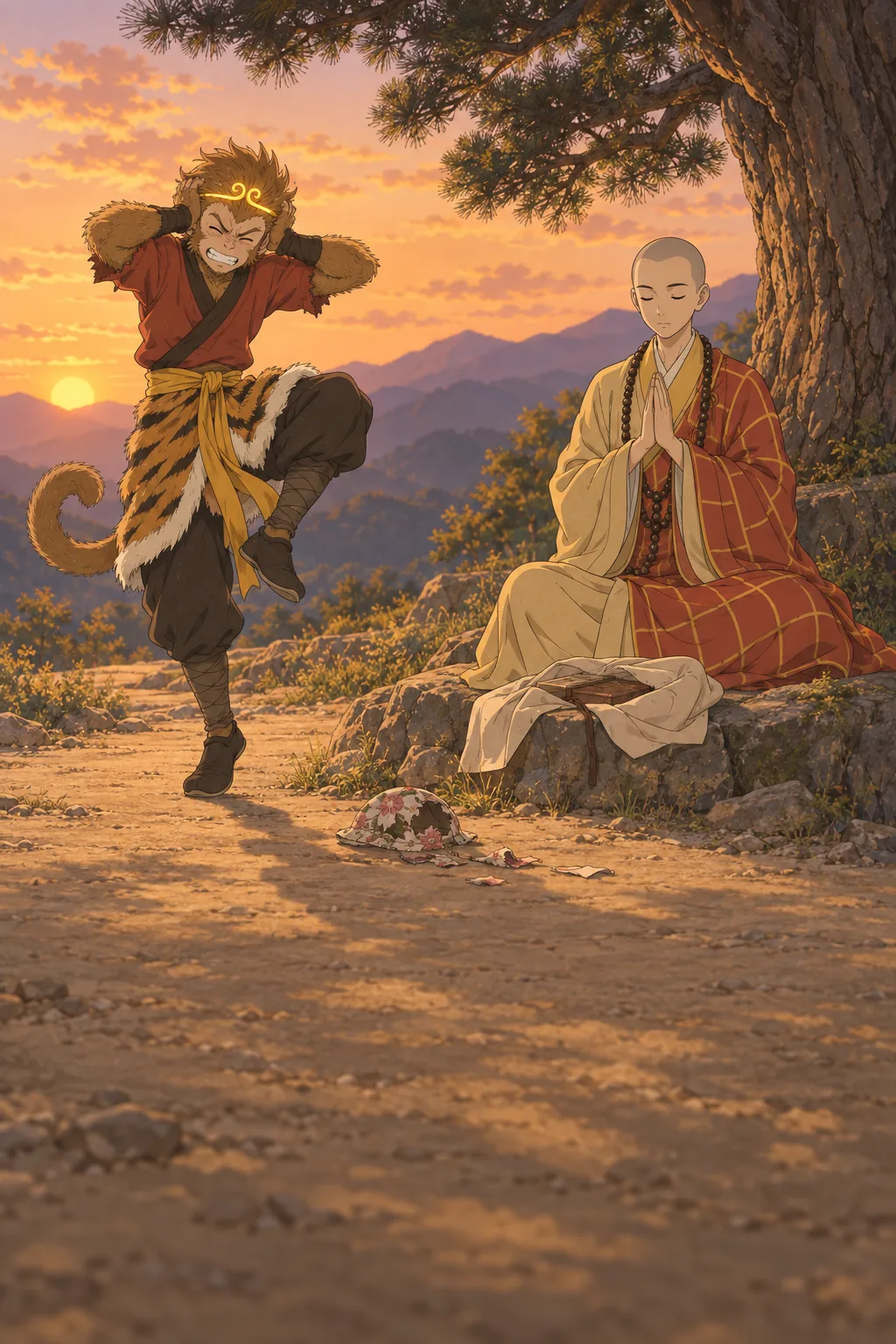 The Golden Headband illustration