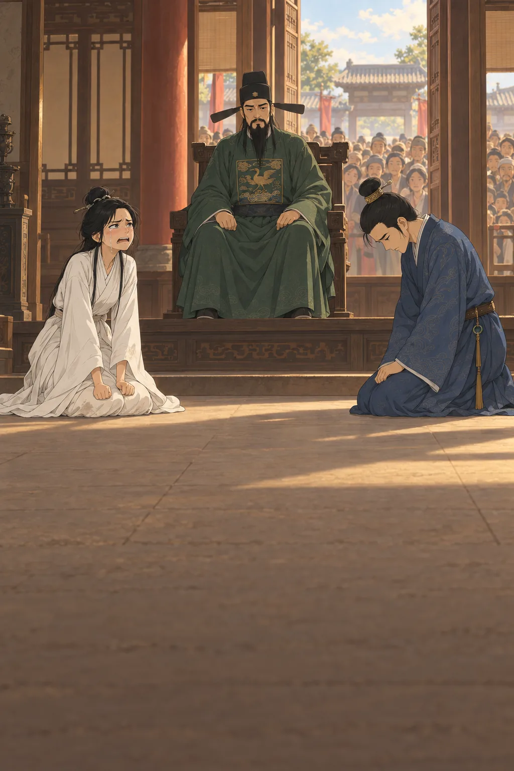 The Widow Speaks illustration