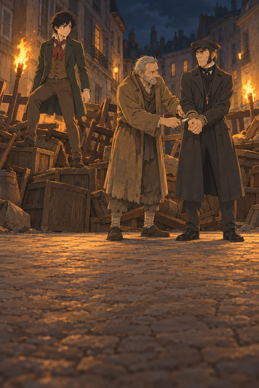 The Barricade and the Sewer illustration