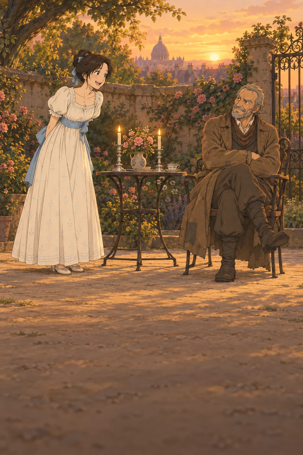 The Garden Gate illustration