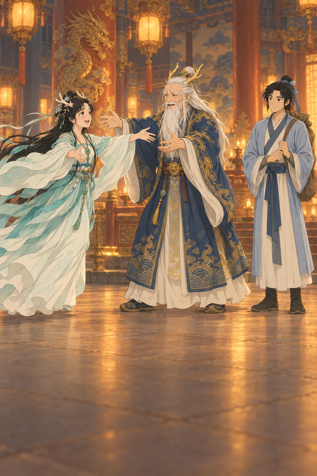 The Feast and the Answer illustration