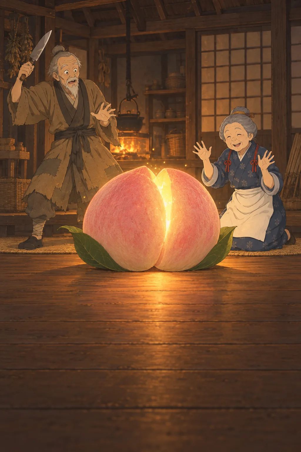 The Giant Peach illustration
