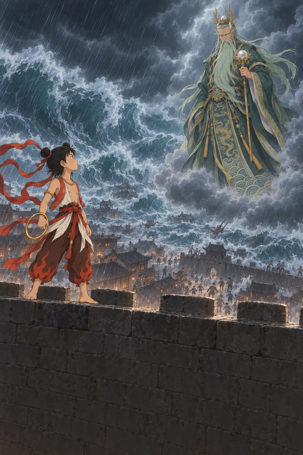 Nezha's Choice illustration