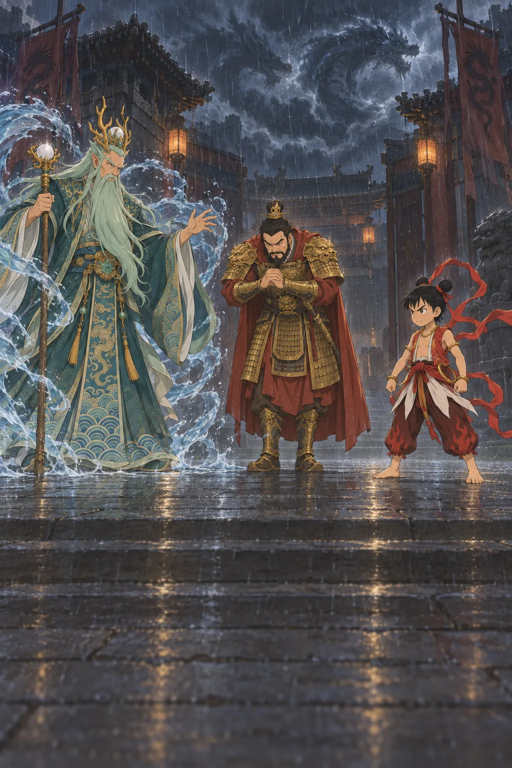The Dragon King's Anger illustration