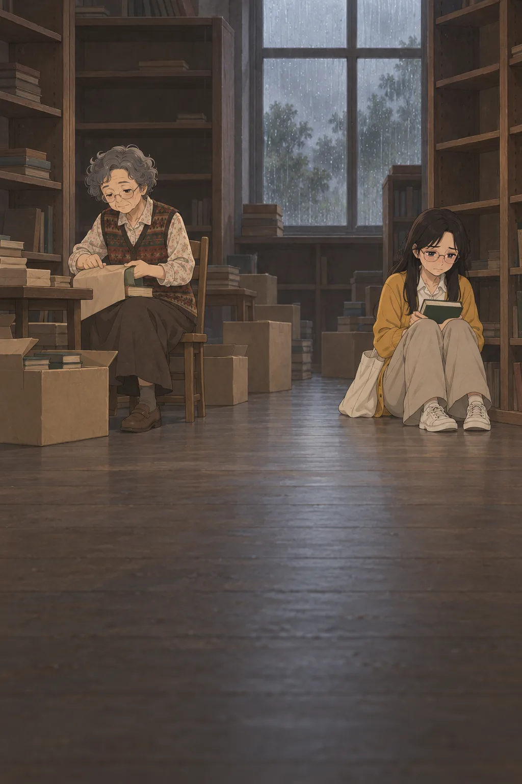 The Empty Shelf illustration