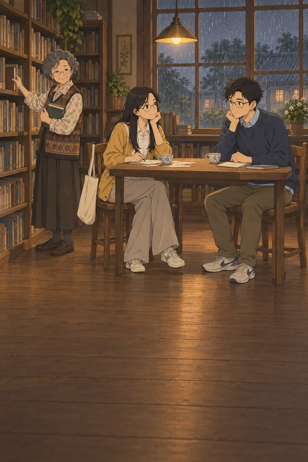 The Quiet Table illustration