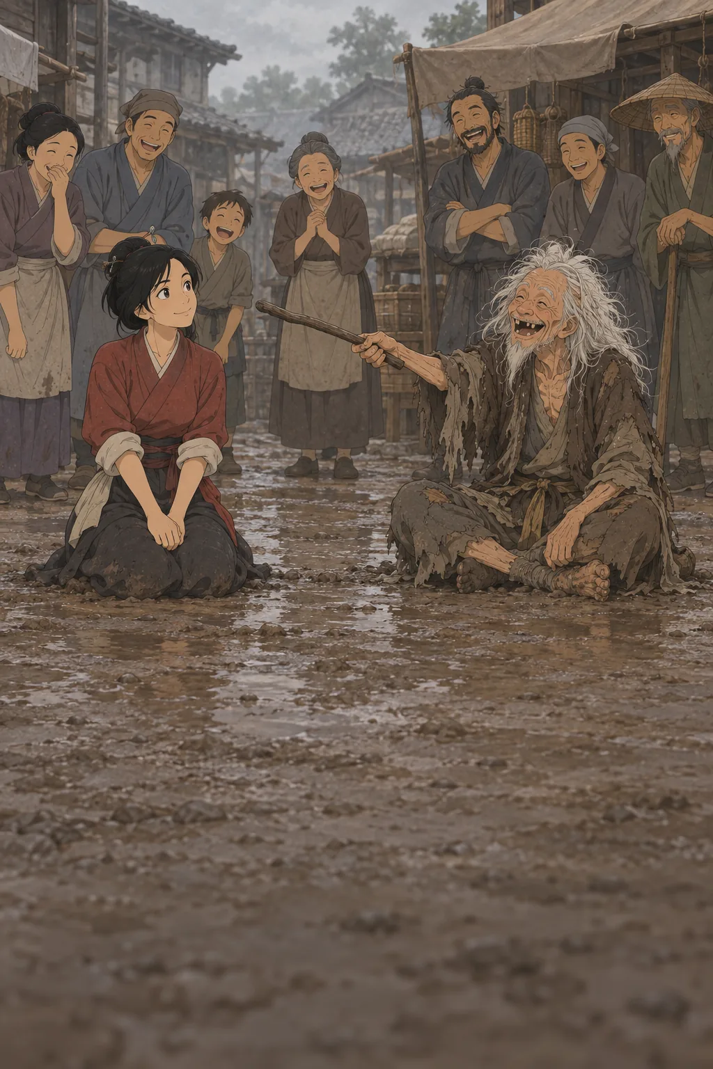 The Beggar's Gift illustration