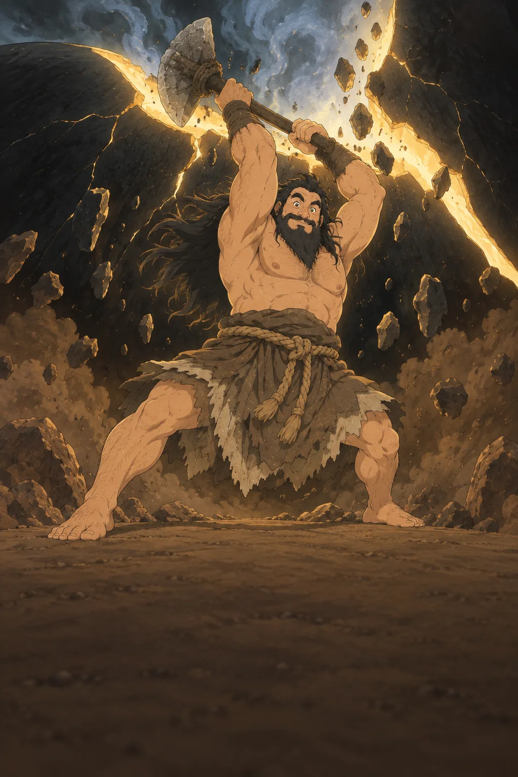 The Giant in the Egg illustration