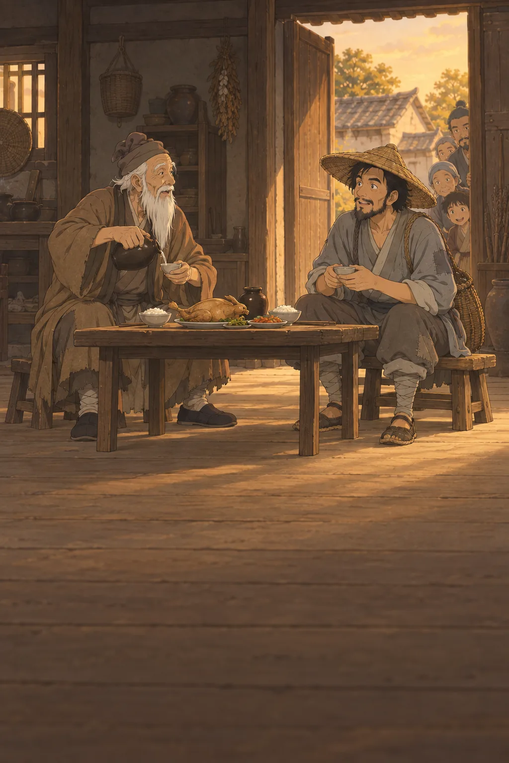 A Village Out of Time illustration