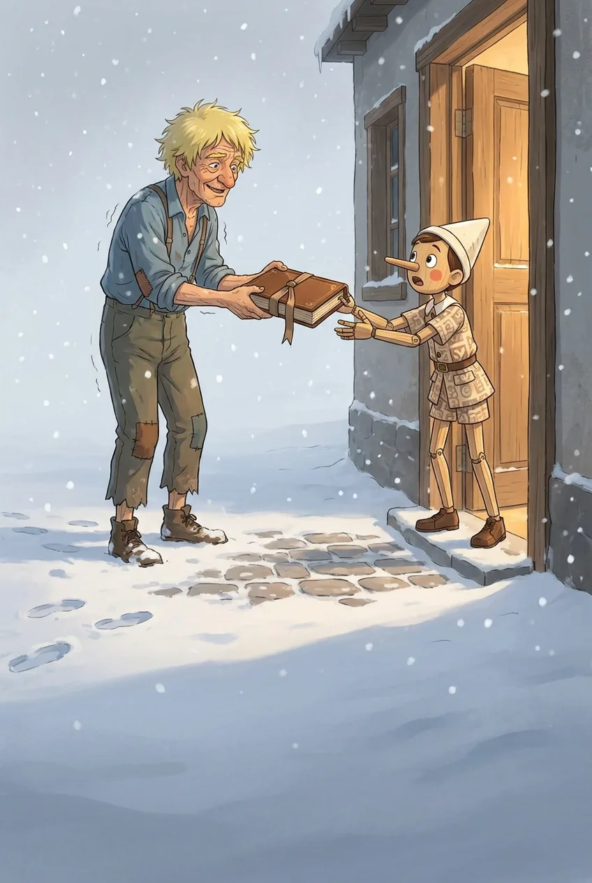 Papa's Coat illustration