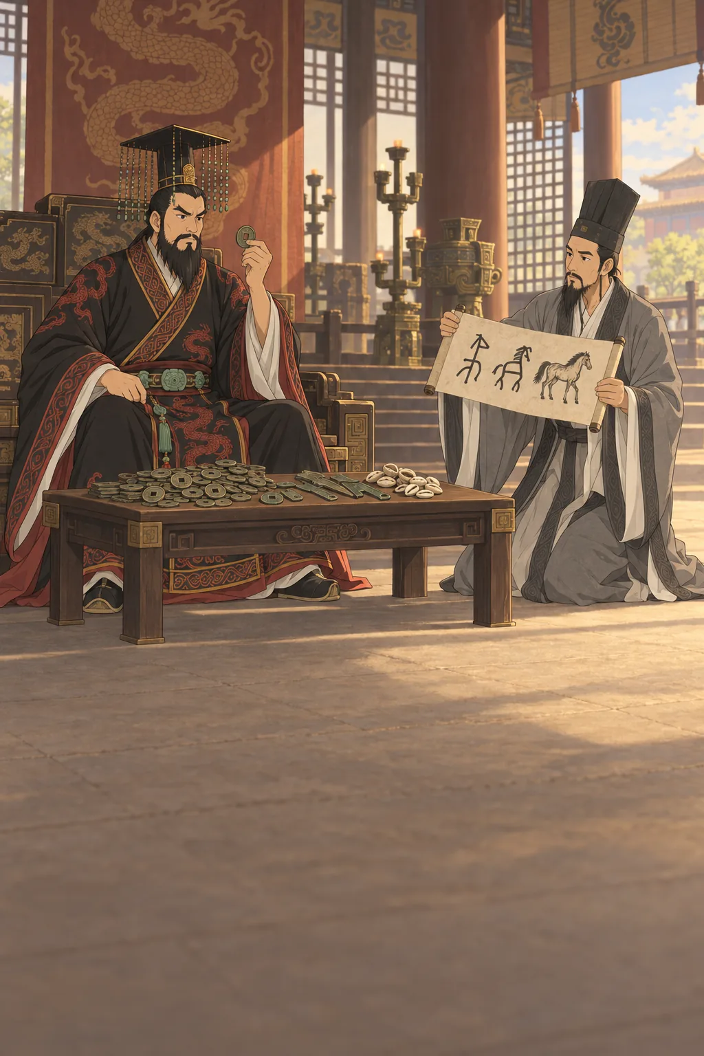 One Writing, One Money illustration