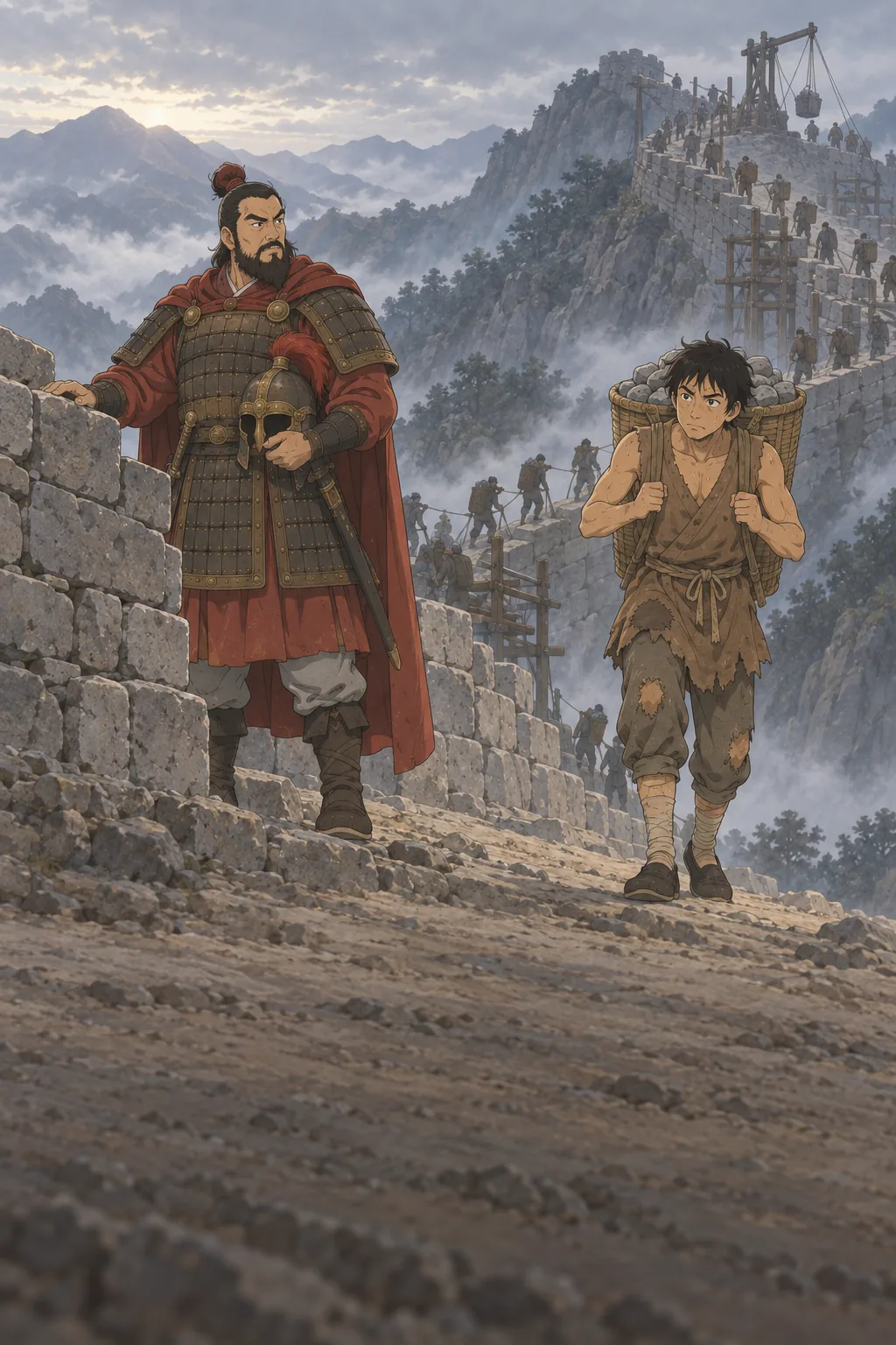 The Long Wall illustration