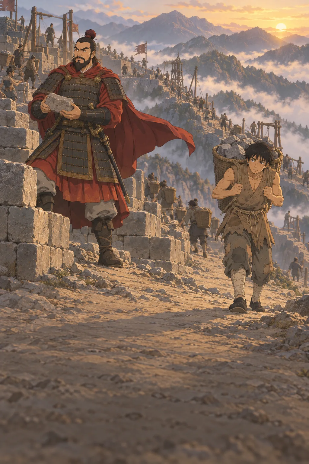 The Long Wall illustration