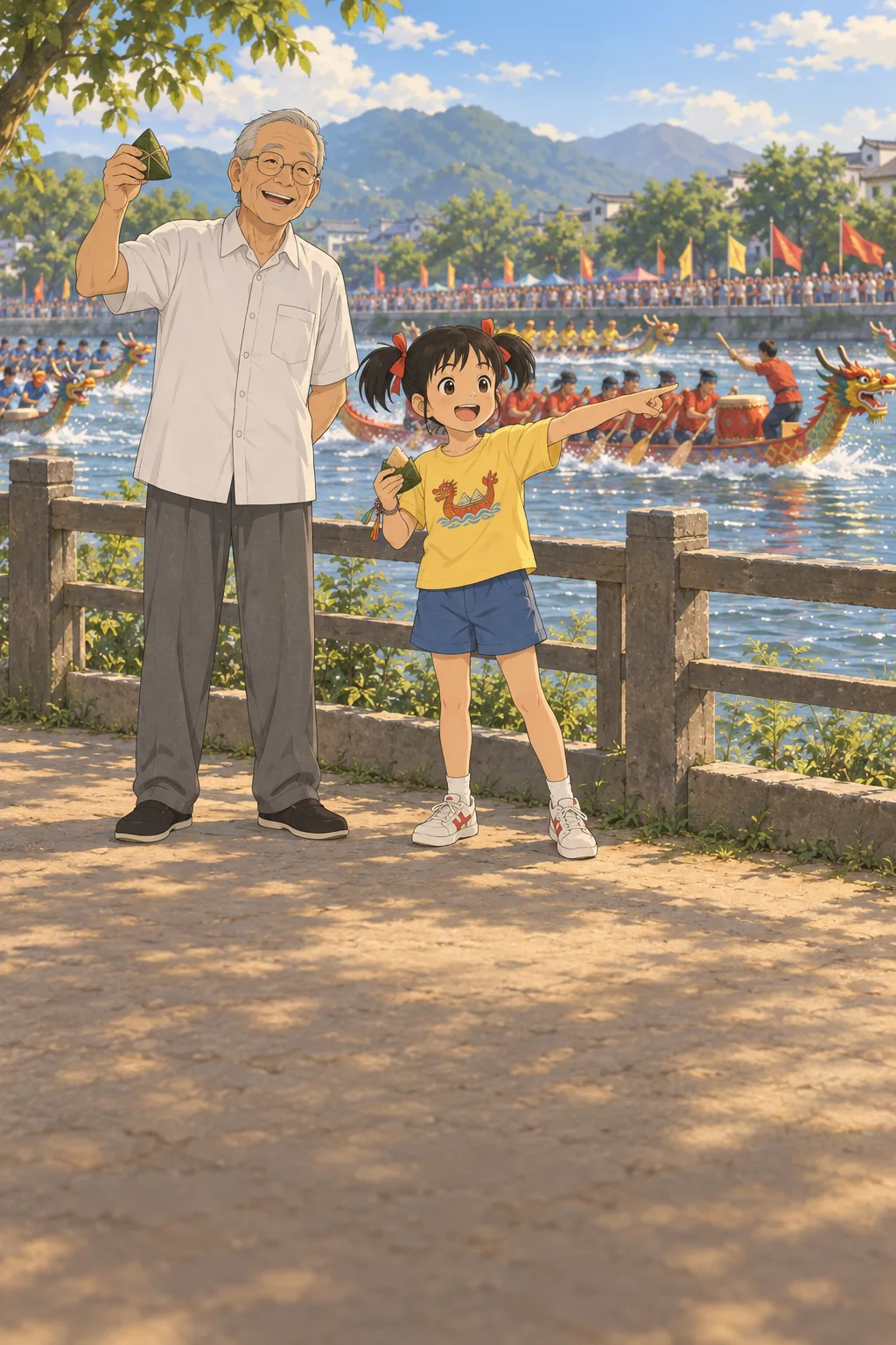 The Dragon Boats illustration