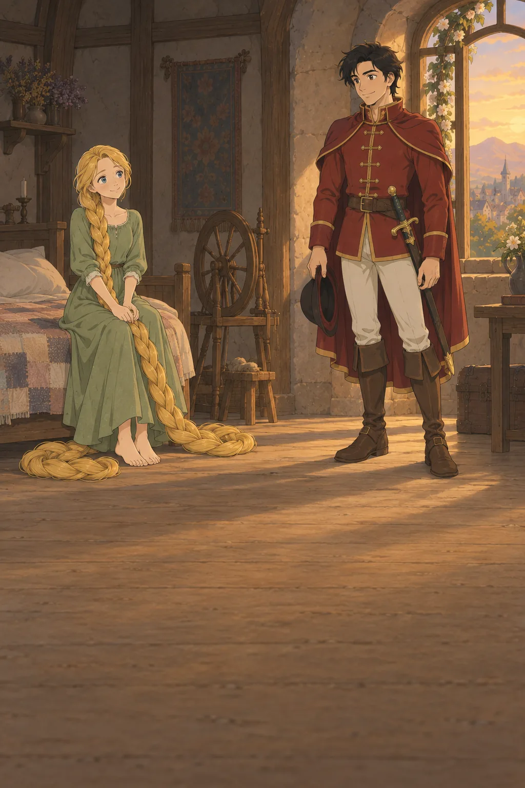 The Prince and the Thorns illustration