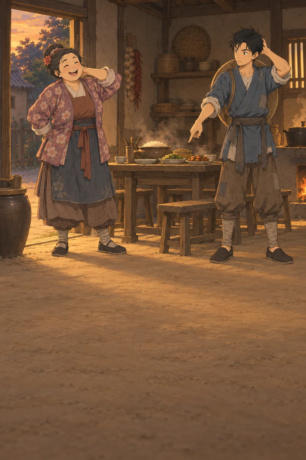 Who Cooked Dinner? illustration