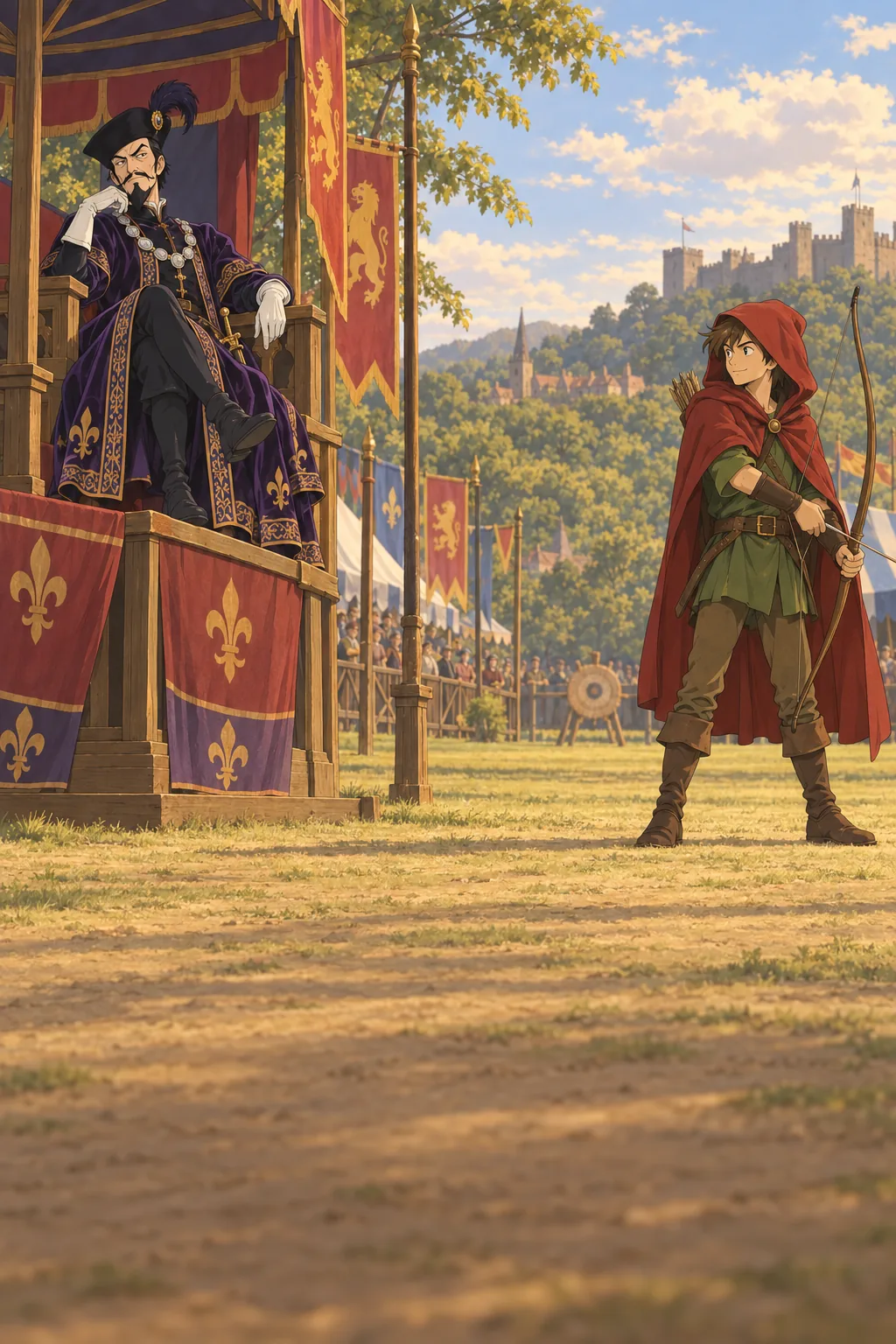 The Golden Arrow illustration