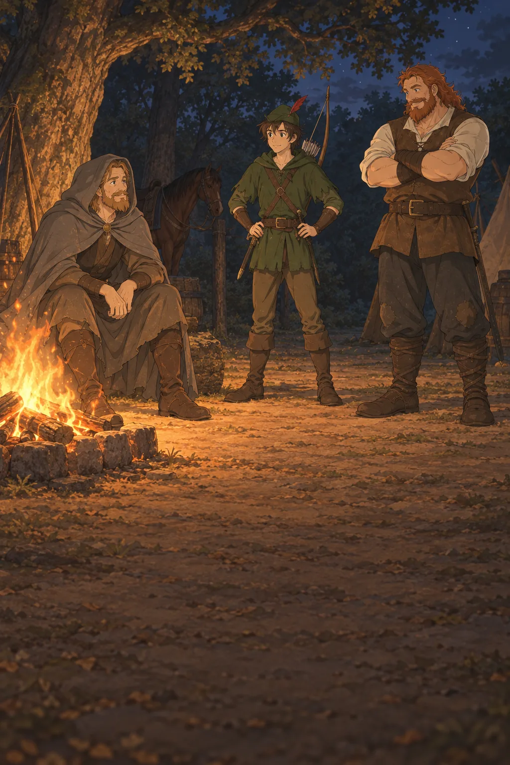 The King Comes illustration