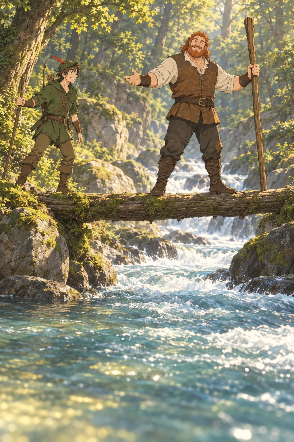 The Log Bridge illustration