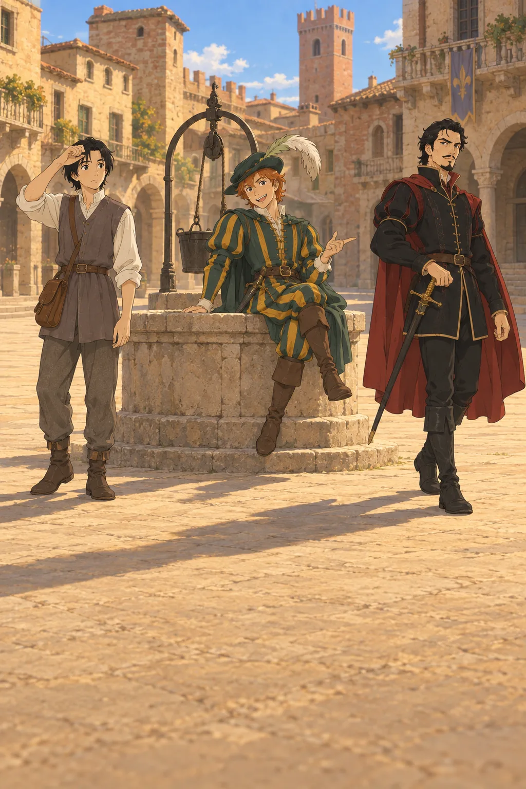 The Hot Day illustration