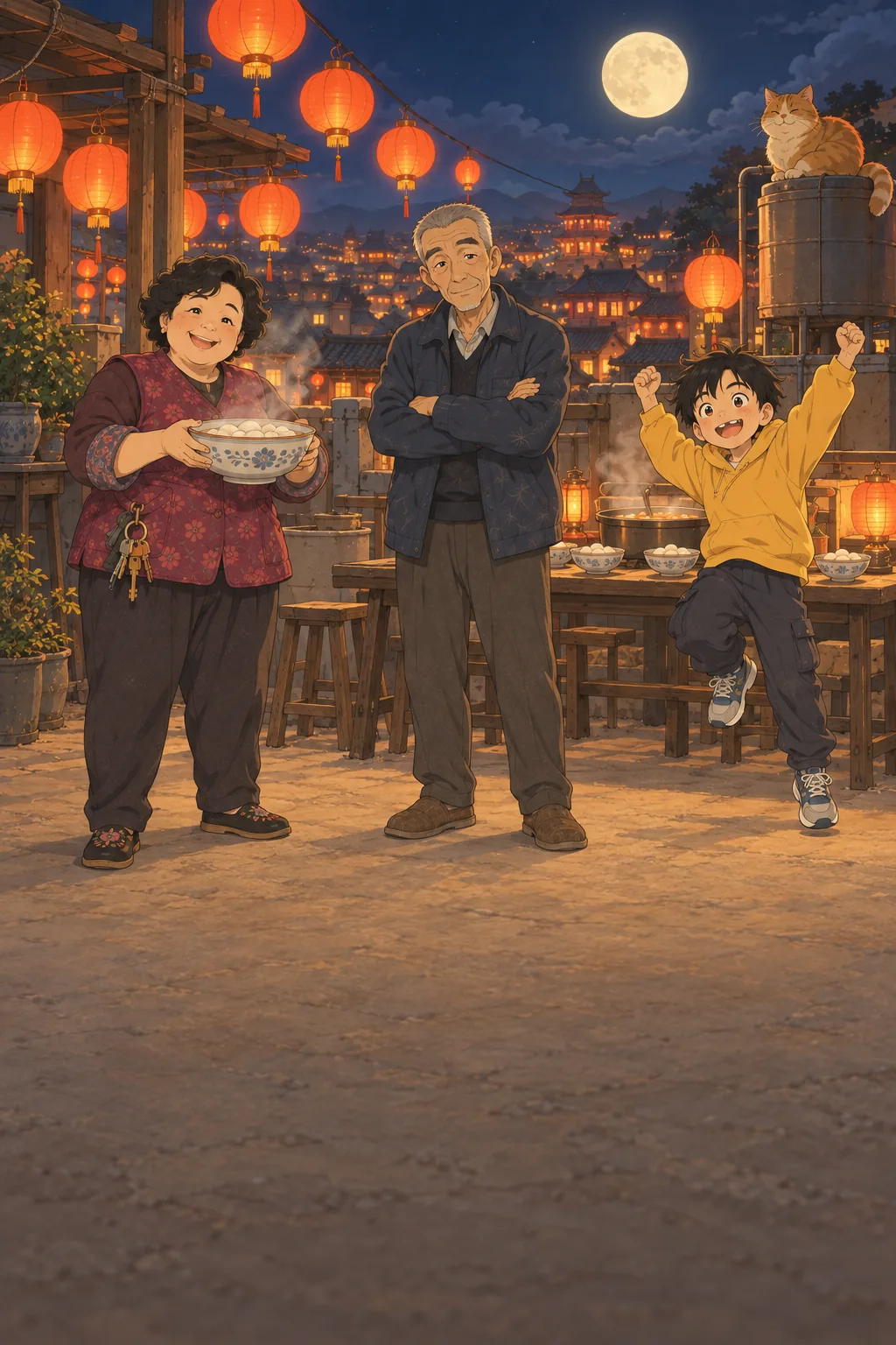 Lantern Night illustration