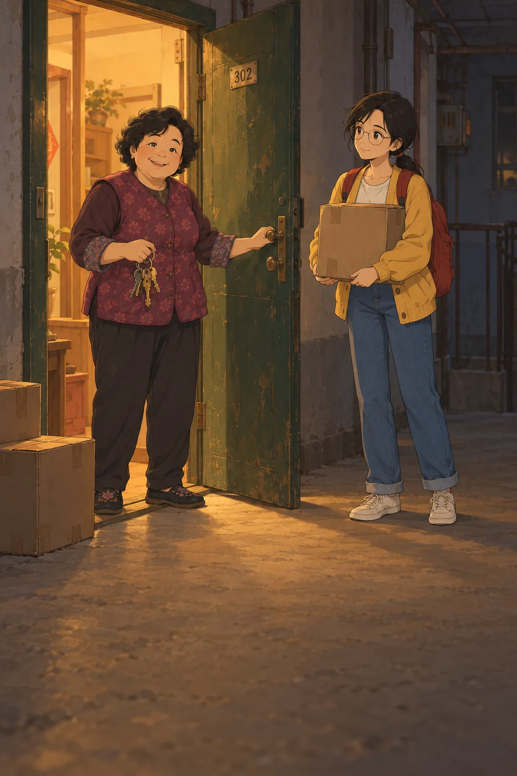 The Key in the Drawer illustration