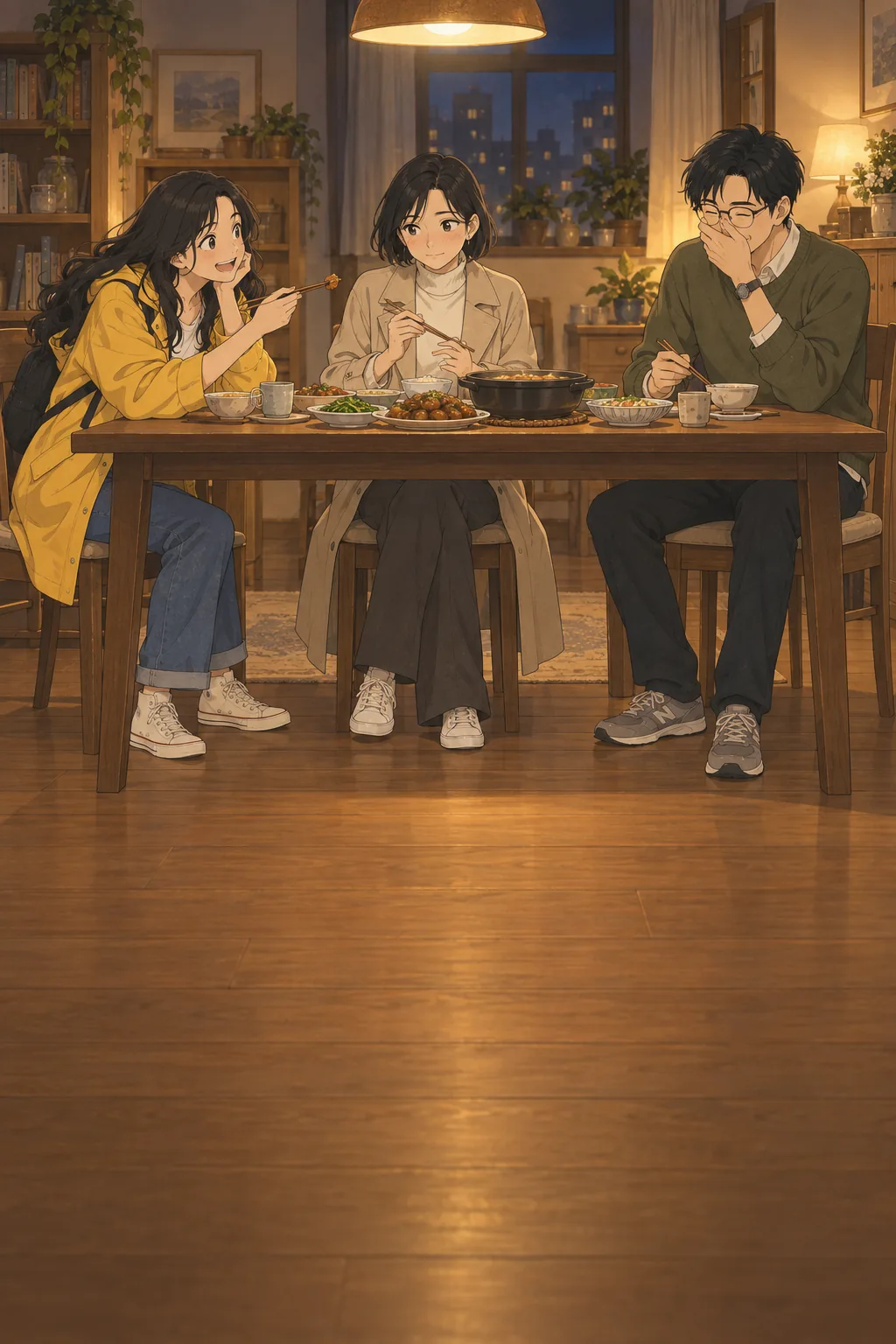 His Sister's Questions illustration
