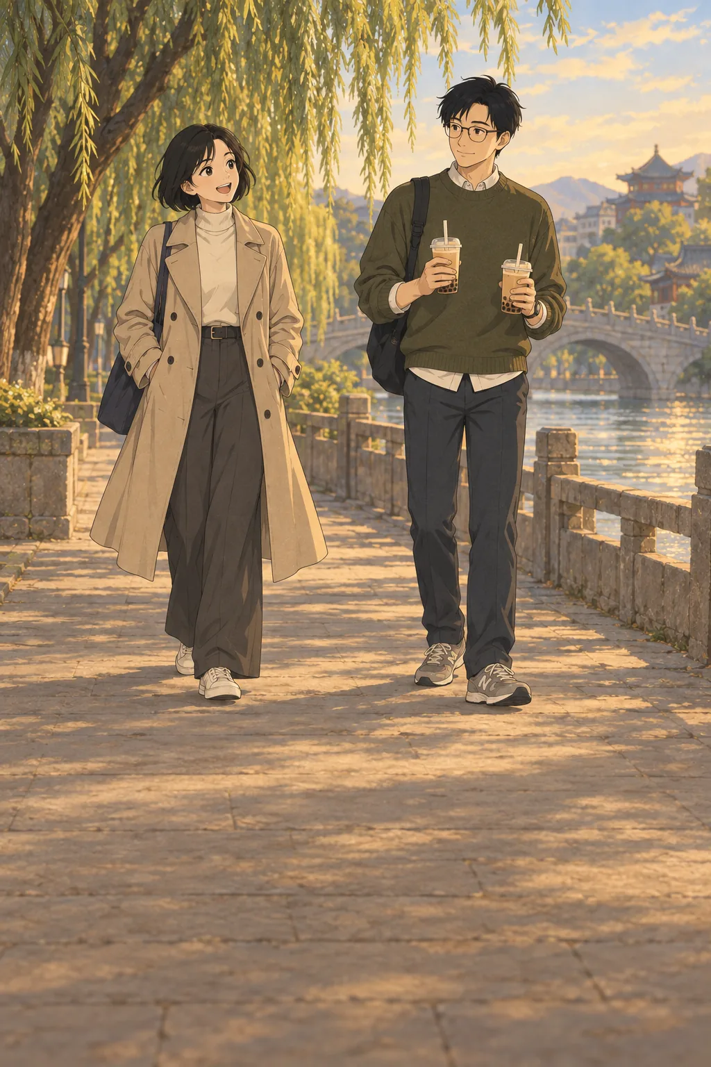 Our First Walk illustration