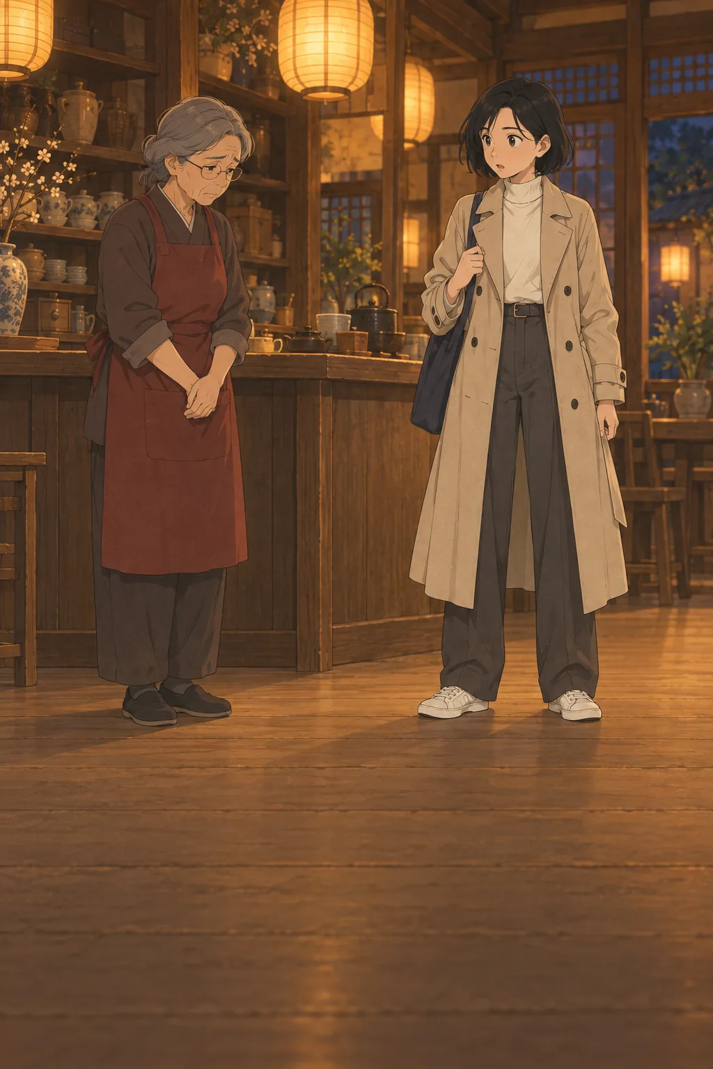 The Teahouse Is Closing illustration