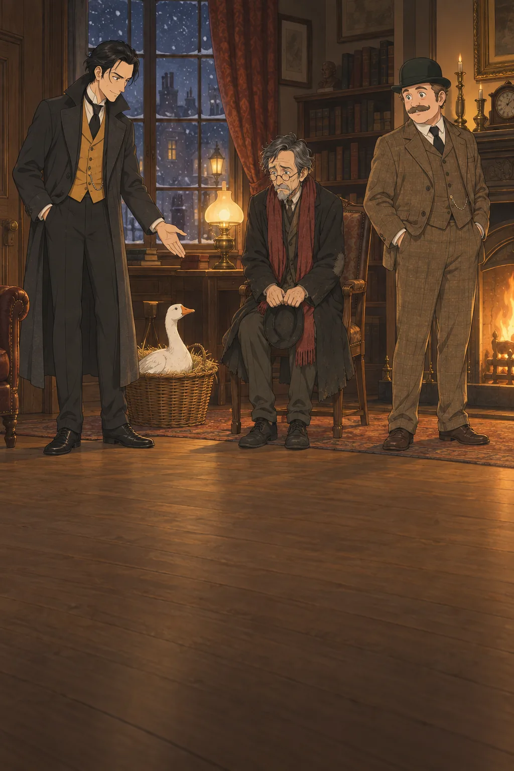 Mr. Baker's Goose illustration