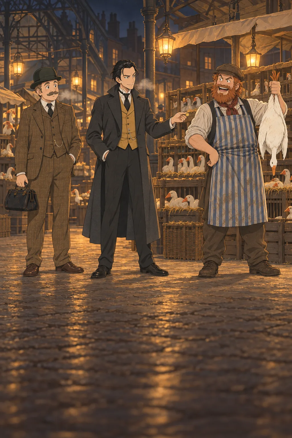 The Night Market illustration
