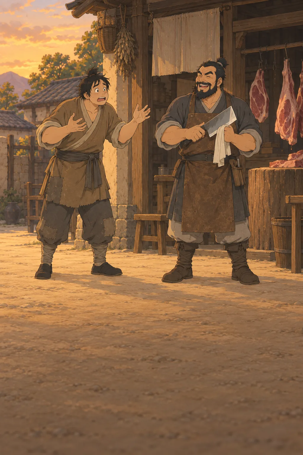 The Butcher and the Wolves illustration
