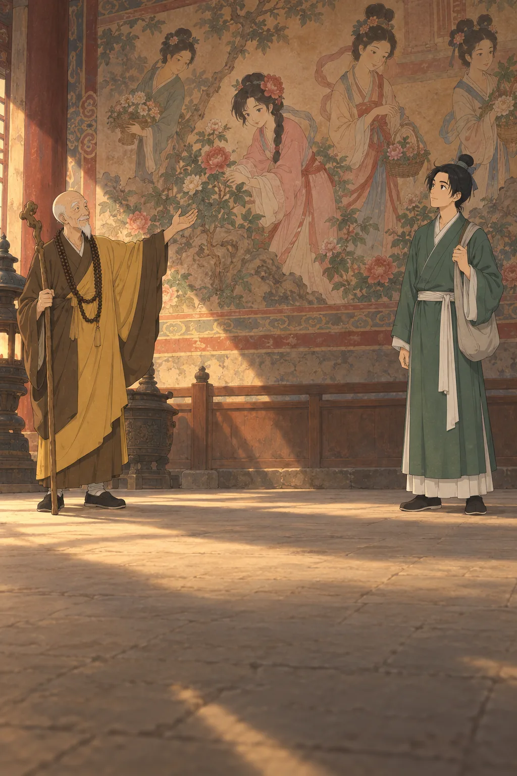 The Painted Wall illustration