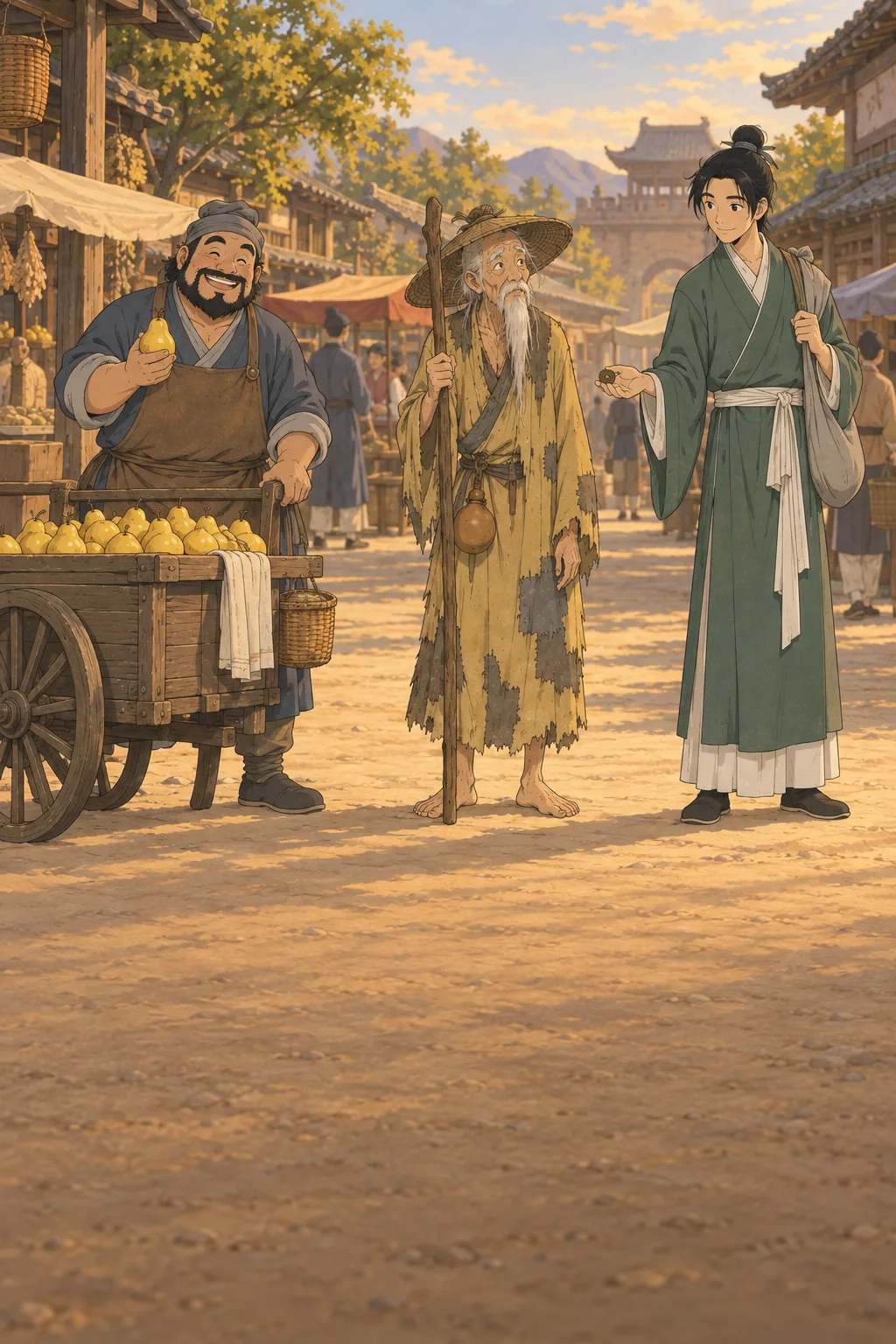 The Pear Tree illustration