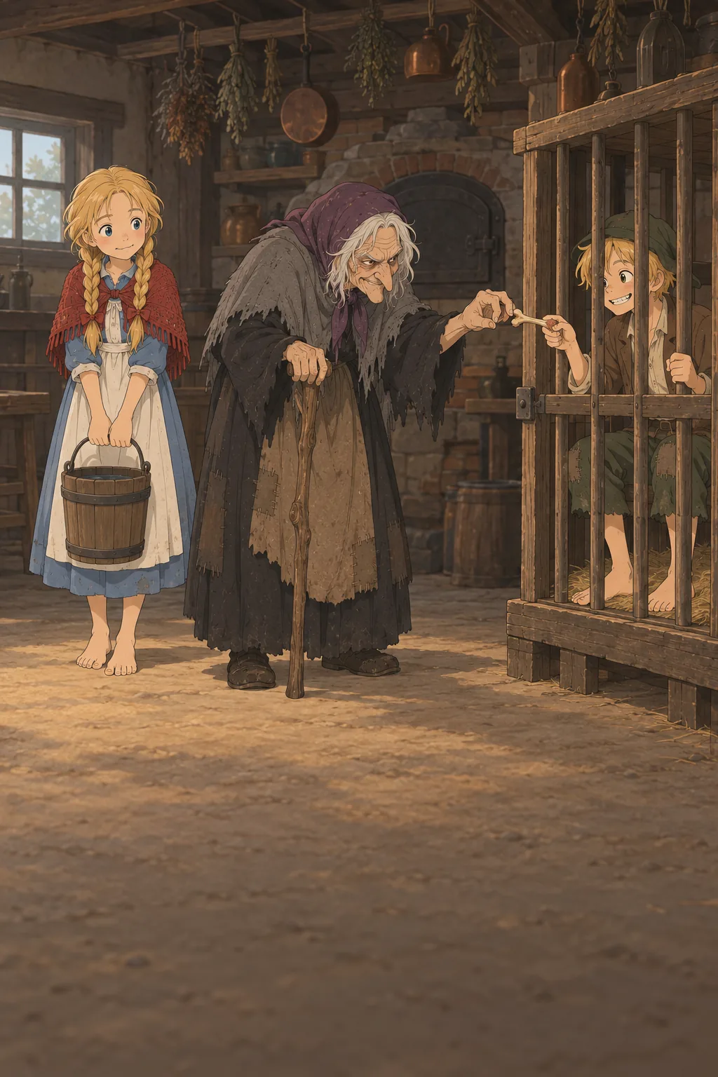 The Witch's Cage illustration