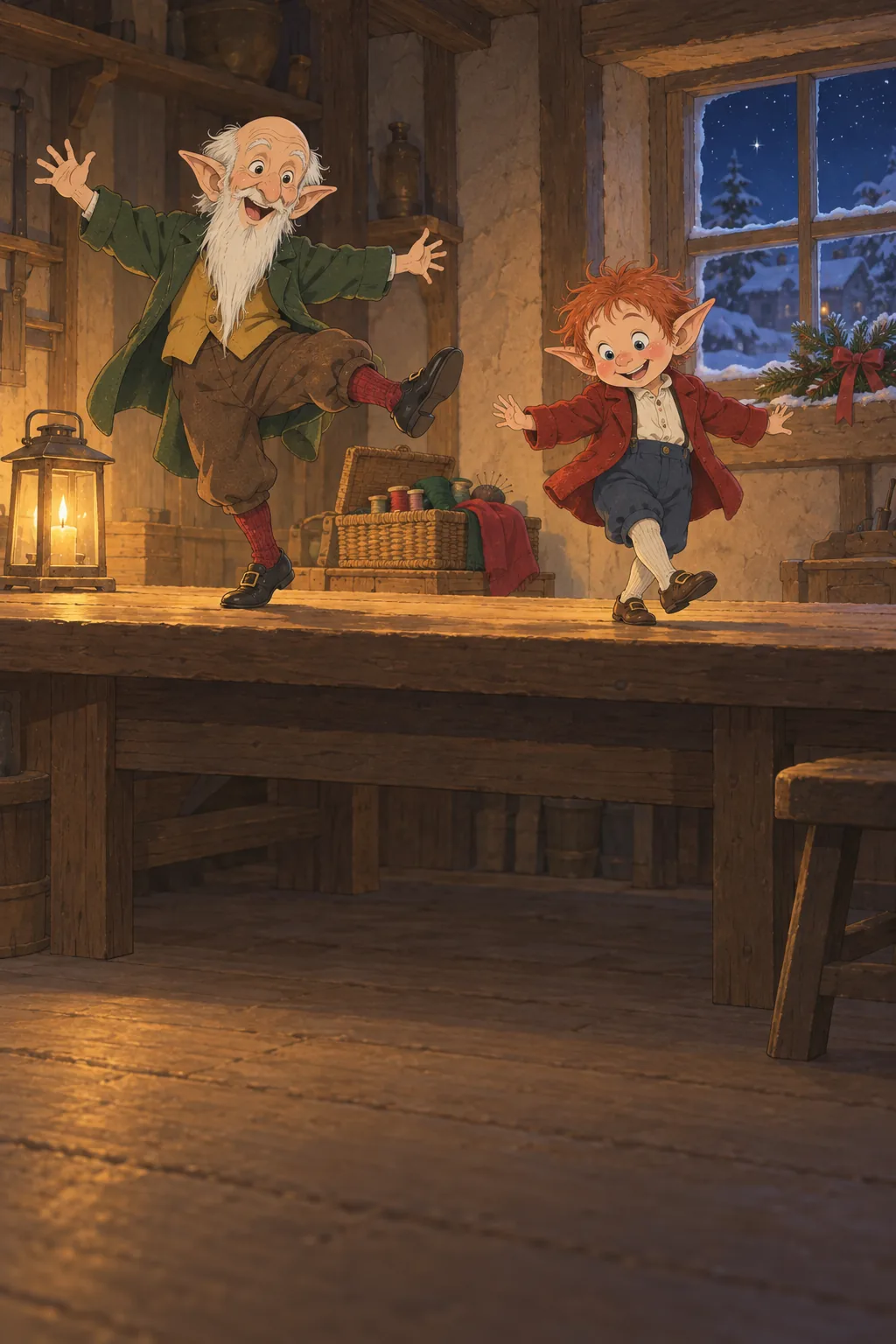 Tiny Clothes, Tiny Shoes illustration