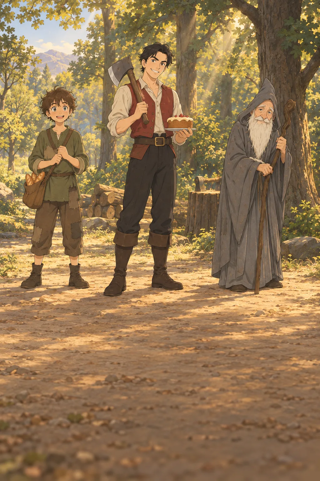 The Kind Boy illustration