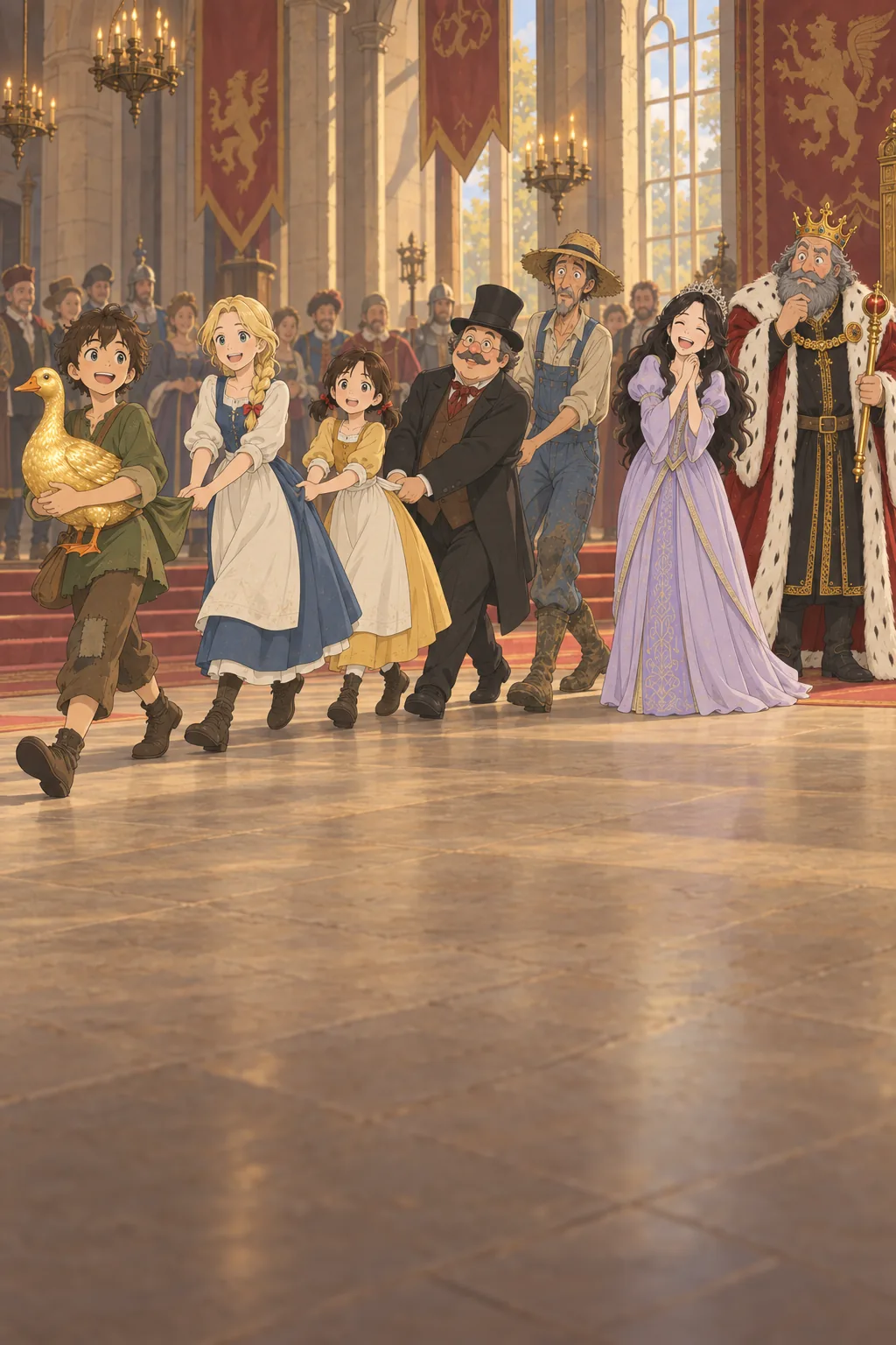 The Princess Laughs illustration