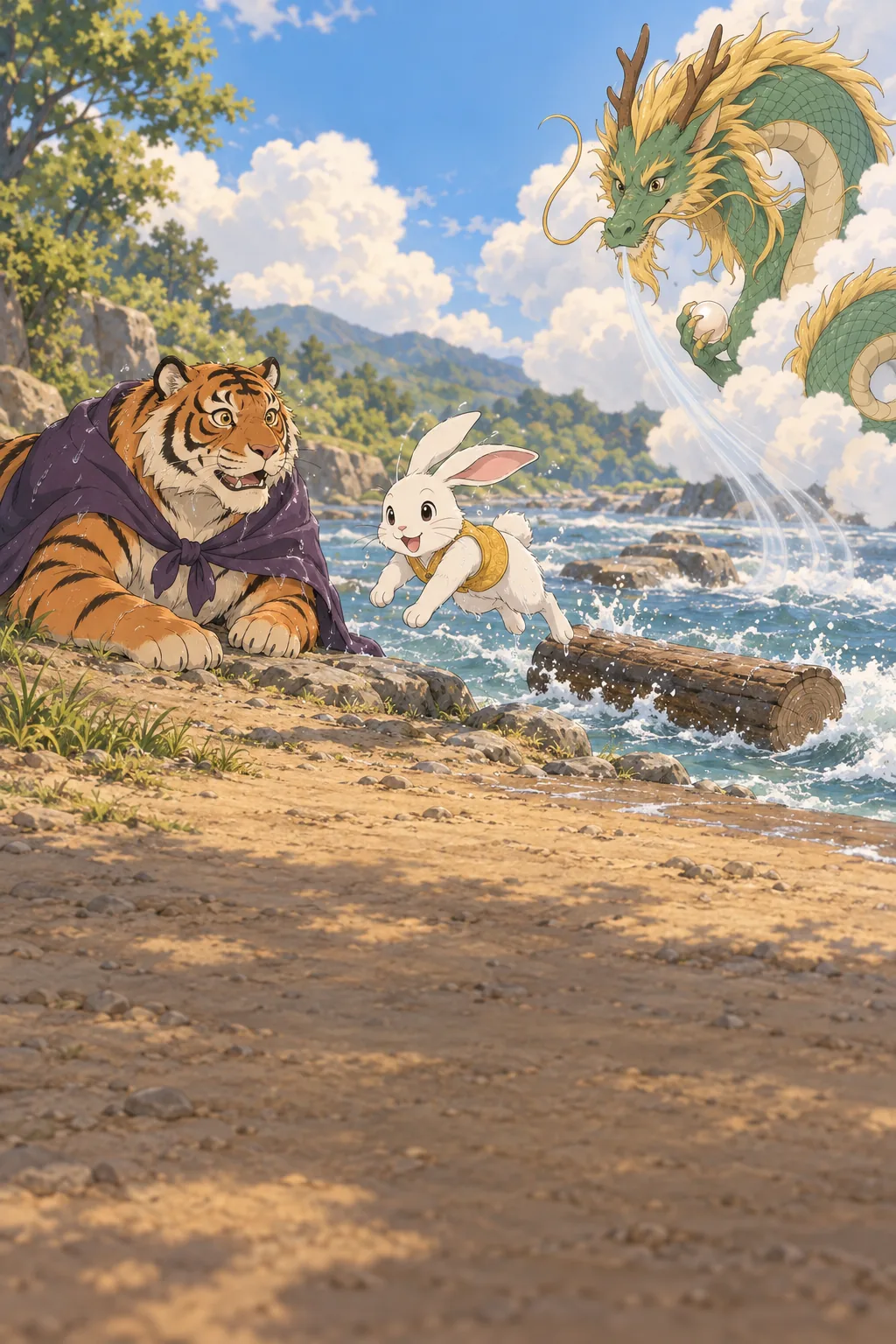 The Kind Dragon illustration