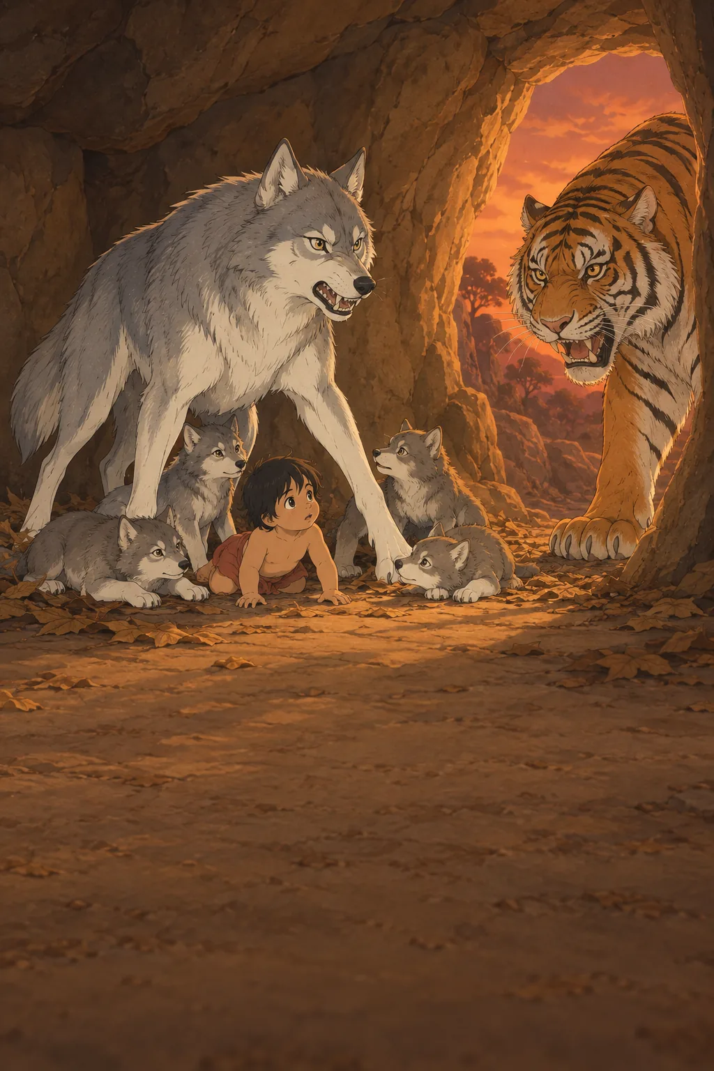 The Man-Cub illustration